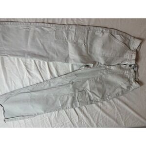 Hollister California Ultra High Rise Cargo Pants Women's Size S Beige Utility